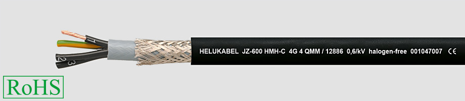 JZ-600 HMH-C - Przewód sterowniczy bezhalogenowy